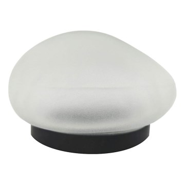 LED соларна лампа 2xLED/1,2V 300 mAh IP44 черна/бяла