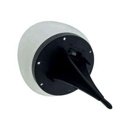 LED соларна лампа 2xLED/1,2V 300 mAh IP44 черна/бяла