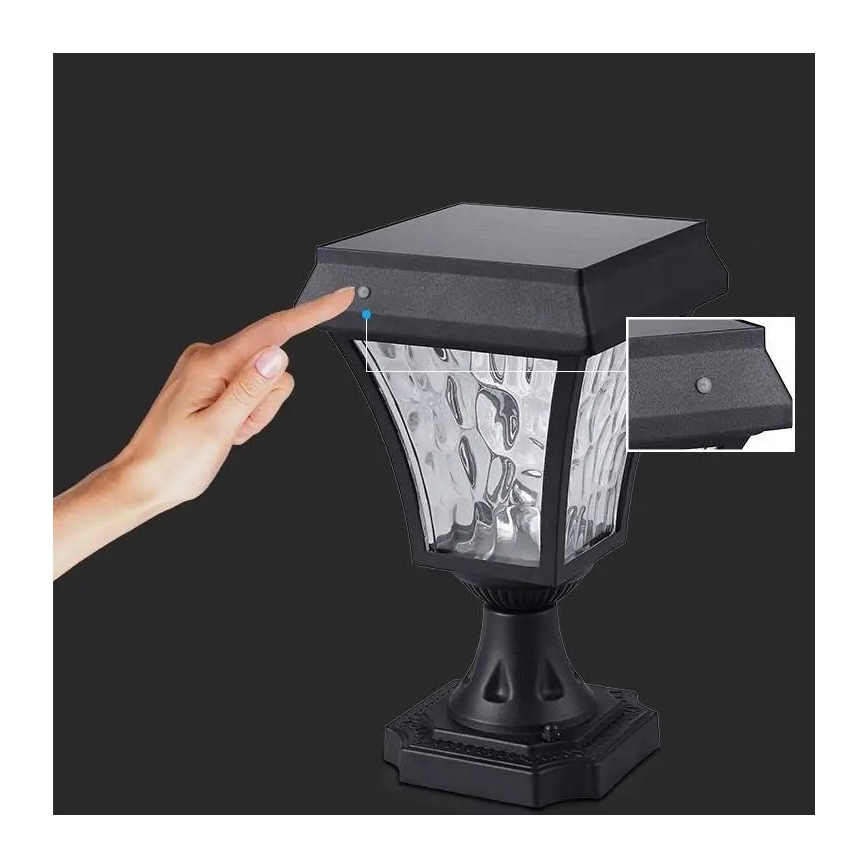 LED Соларна лампа 3в1 LED/2W/5,5V IP65