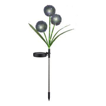 LED Соларна лампа ALLIUM LED/1,2V 6500K 600 mAh IP44 черен