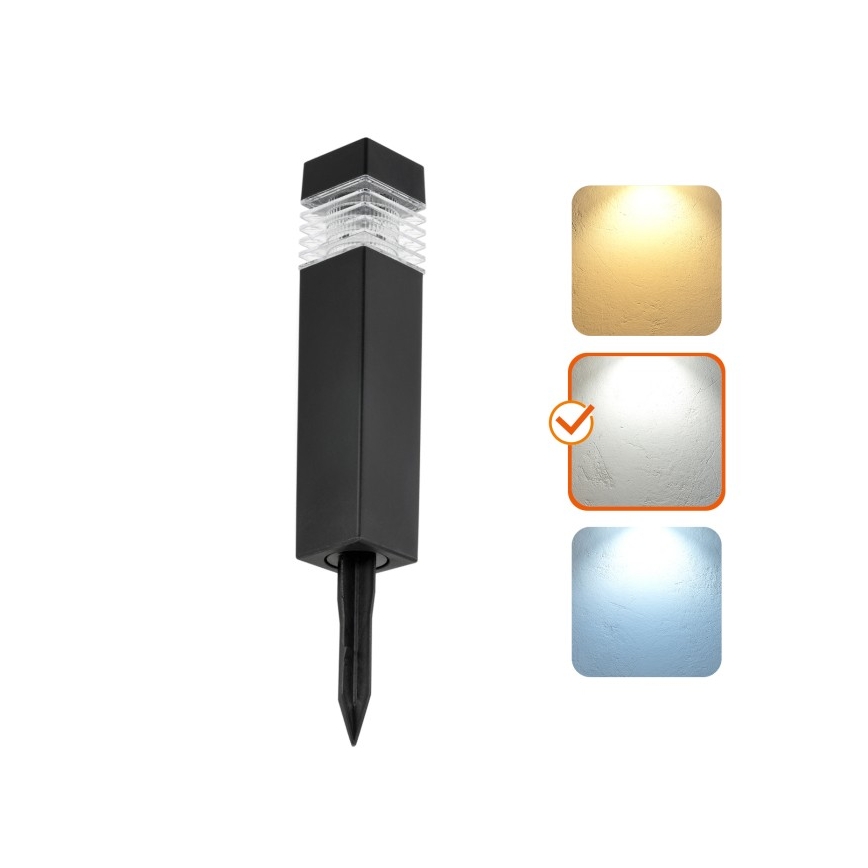 LED соларна лампа AURORA LED/1xAAA 4000K IP44 100 mAh