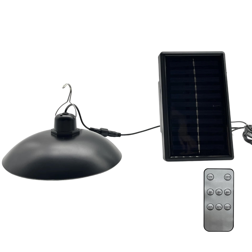 LED Соларна лампа CELINA LED/1,8W/3,7V 2400 mAh IP44 + дистанционно управление