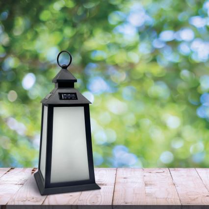 LED Соларна лампа FENIX LED/1,2V 200 mAh IP44 черен