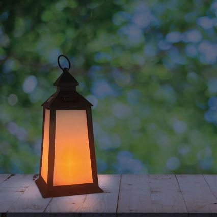 LED Соларна лампа FENIX LED/1,2V 200 mAh IP44 черен