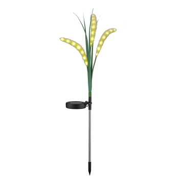 LED Соларна лампа FLORA LED/1,2V 3000K 600 mAh IP44 черен