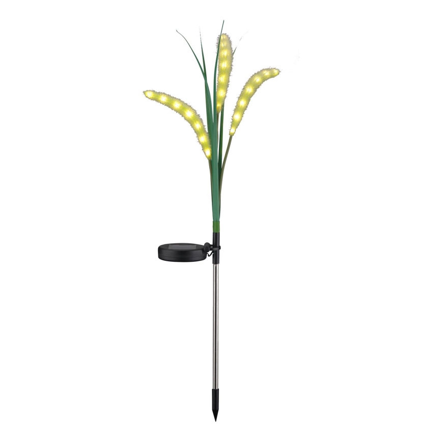 LED Соларна лампа FLORA LED/1,2V 3000K 600 mAh IP44 черен