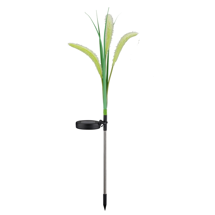 LED Соларна лампа FLORA LED/1,2V 3000K 600 mAh IP44 черен