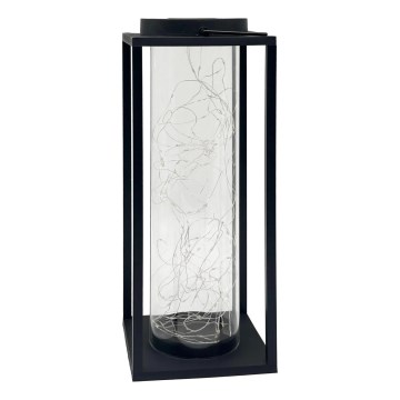 LED Соларна лампа GLAMOUR LED/1,2V 600 mAh IP44 черен