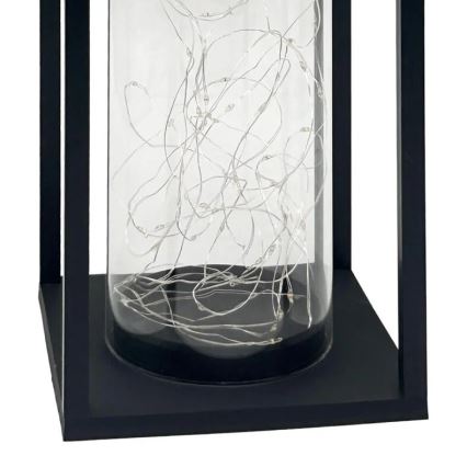 LED Соларна лампа GLAMOUR LED/1,2V 600 mAh IP44 черен