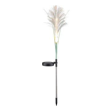 LED Соларна лампа GRASS LED/1,2V 3000K 600 mAh IP44 черен