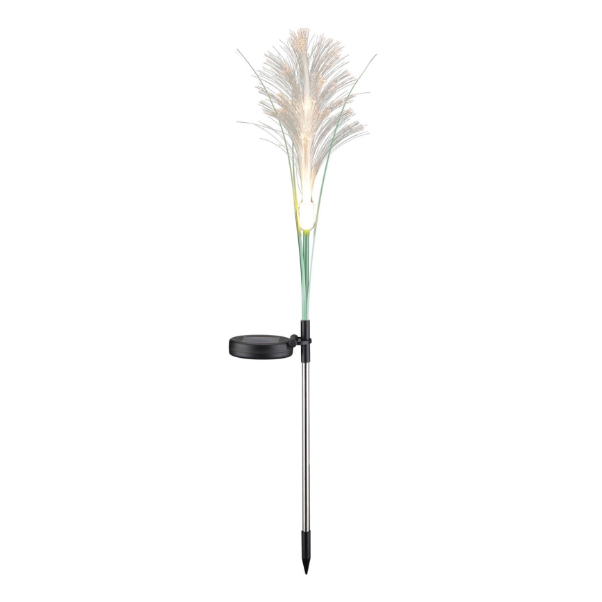 LED Соларна лампа GRASS LED/1,2V 3000K 600 mAh IP44 черен