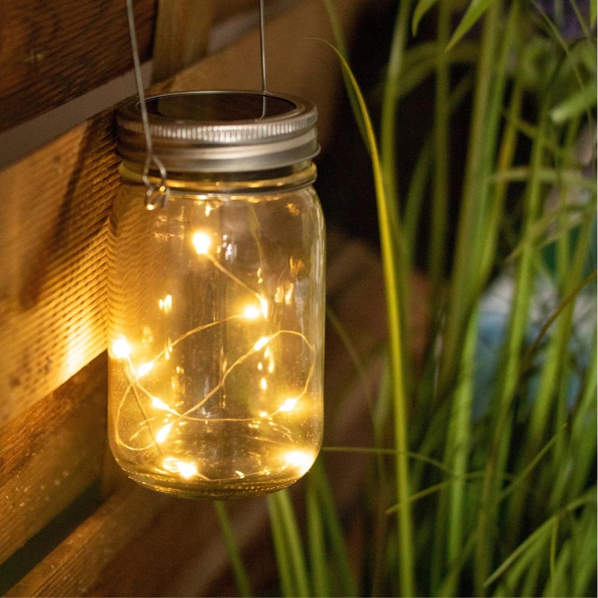 LED Соларна лампа JAR LED/1,2V 600 mAh IP44