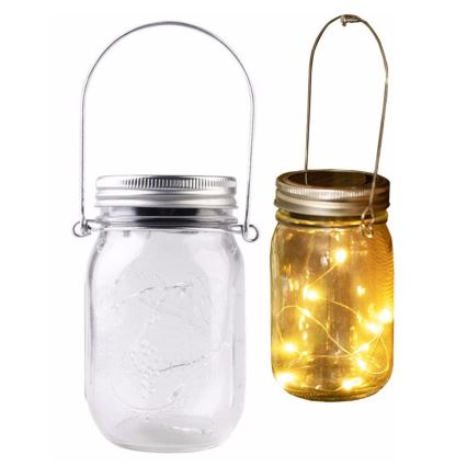 LED Соларна лампа JAR LED/1,2V 600 mAh IP44