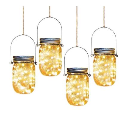LED Соларна лампа JAR LED/1,2V 600 mAh IP44