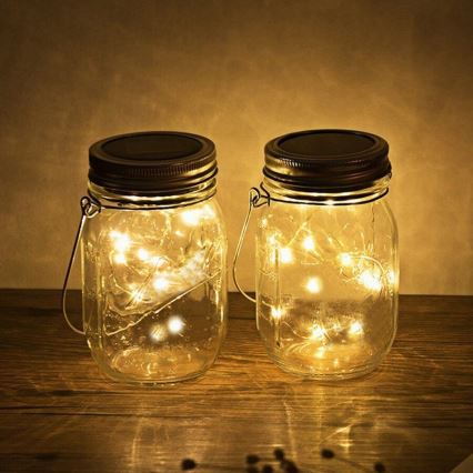 LED Соларна лампа JAR LED/1,2V 600 mAh IP44