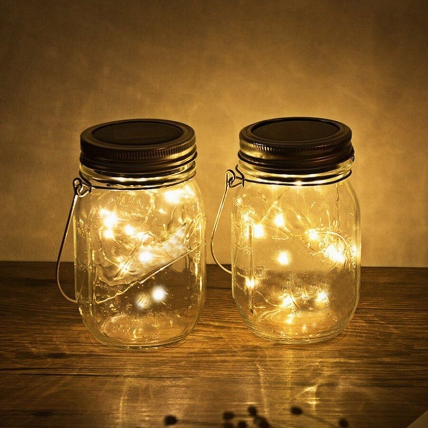 LED Соларна лампа JAR LED/1,2V 600 mAh IP44