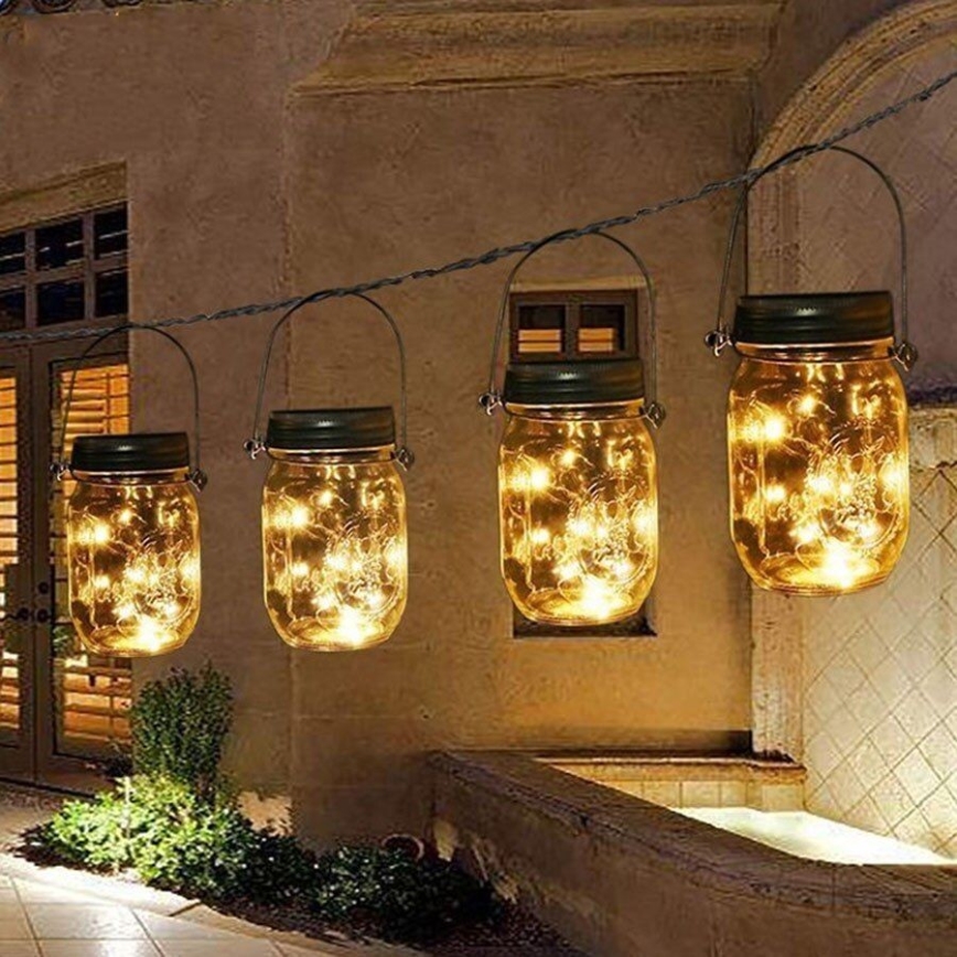 LED Соларна лампа JAR LED/1,2V 600 mAh IP44