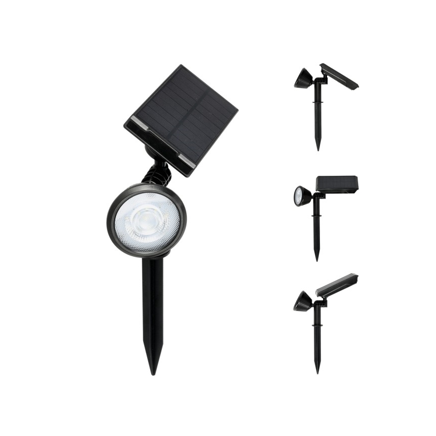 LED соларна лампа LANCE LED/3,7V 6000K IP44 1500 mAh