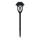 LED соларна лампа LAWN LED/1,2V 100 mAh 3000K 44 cm IP44 черна