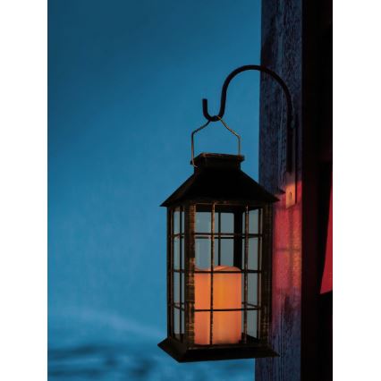 LED Соларна лампа LED/1,2V 200 mAh IP44 патина