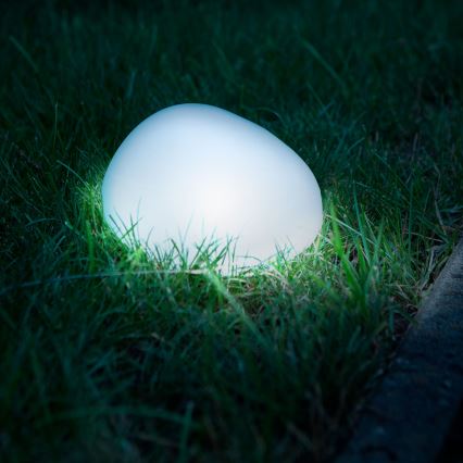LED соларна лампа LED/1,2V 300 mAh IP44 камъче