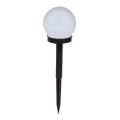 LED соларна лампа LED/1,2V 40mAh IP44 черна