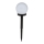 LED соларна лампа LED/1,2V 40mAh IP44 черна