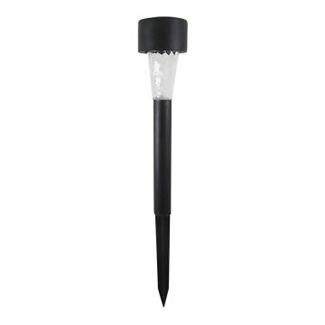 LED Соларна лампа LED/2V IP44 черна