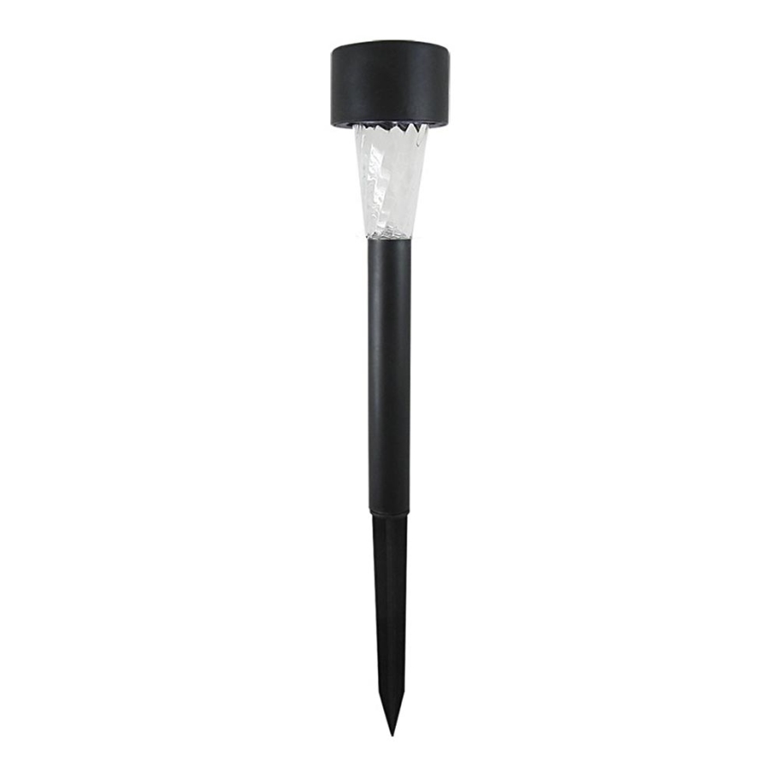 LED Соларна лампа LED/2V IP44 черна