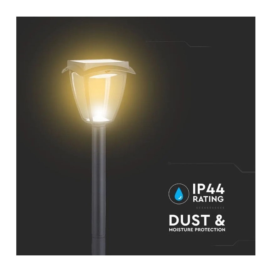 LED Соларна лампа LED/2W/230V 93 cм 3000/6000K IP65