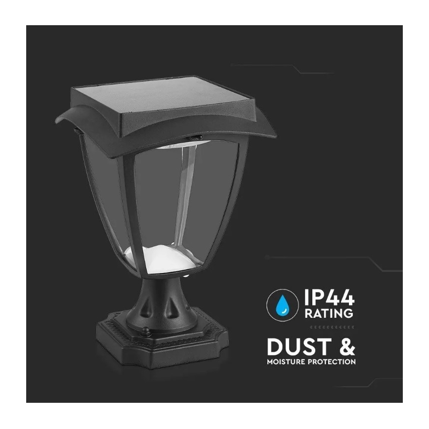 LED Соларна лампа LED/2W/3,7V 3000/6000K IP65 2200 mAh