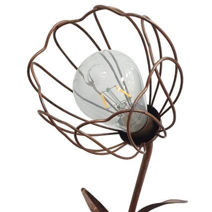 LED Соларна лампа LILLY 1xE27/1,2V IP44