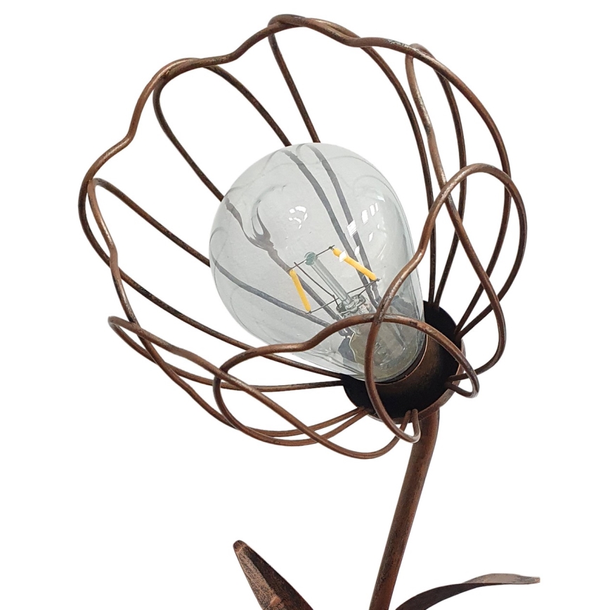 LED Соларна лампа LILLY 1xE27/1,2V IP44