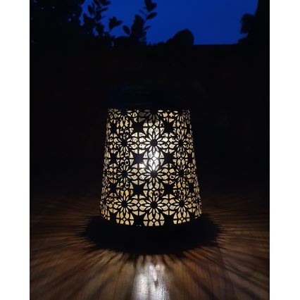 LED Соларна лампа LINDA 1xE27/1,2V IP44