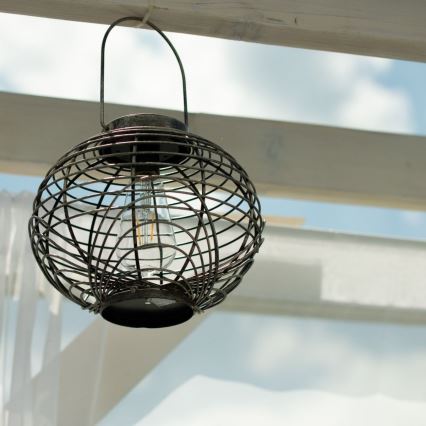 LED Соларна лампа LUISA 1xE27/1,2V 600 mAh IP44