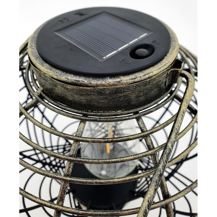 LED Соларна лампа LUISA 1xE27/1,2V 600 mAh IP44