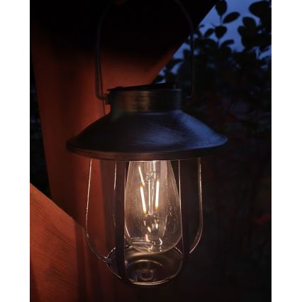 LED Соларна лампа MOLLY 1xE27/1,2V IP44