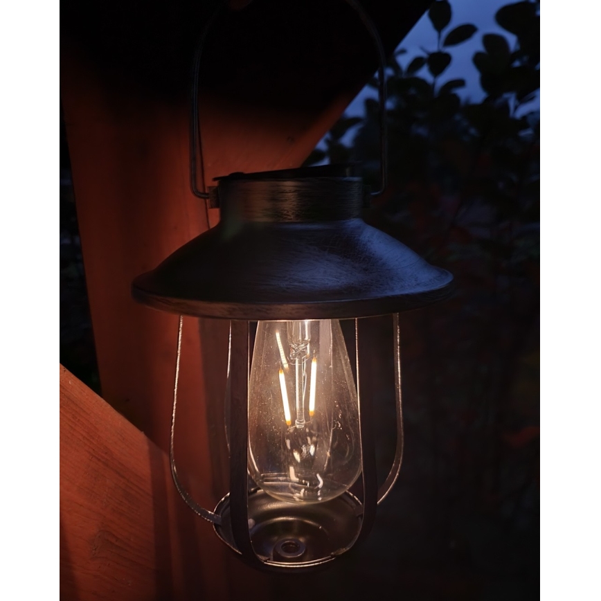 LED Соларна лампа MOLLY 1xE27/1,2V IP44