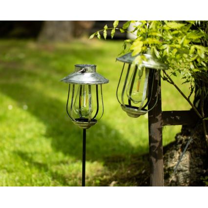 LED Соларна лампа MOLLY 1xE27/1,2V IP44