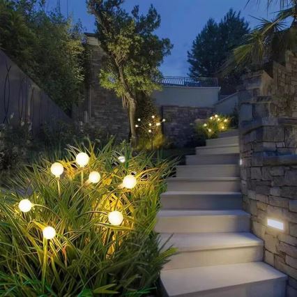 LED Соларна лампа MULTI LED/0,06W/1,2V 150 mAh IP44 черен