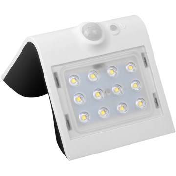 LED соларна лампа с датчик за движение и здрач LED/1,5W/1200 mAh 3,7V IP65