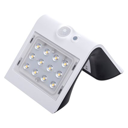 LED соларна лампа с датчик за движение и здрач LED/1,5W/1200 mAh 3,7V IP65