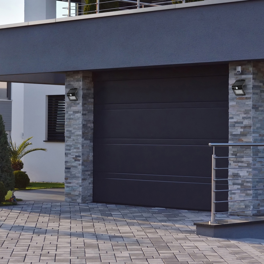 LED соларна лампа с датчик за движение и здрач LED/1,5W/1200 mAh 3,7V IP65