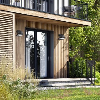 LED соларен осветител с датчик за движение и здрач LED/6,8W/4000 mAh 3,7V IP65