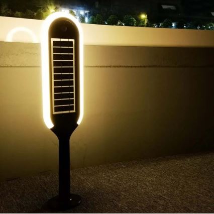 LED соларна лампа с сензор BOLLARD LED/5W/5,5V 70 см 4000K IP65 2000 mAh
