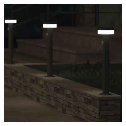LED соларна лампа със сензор LED/2W/3,7V 1200 mAh IP44 50 см