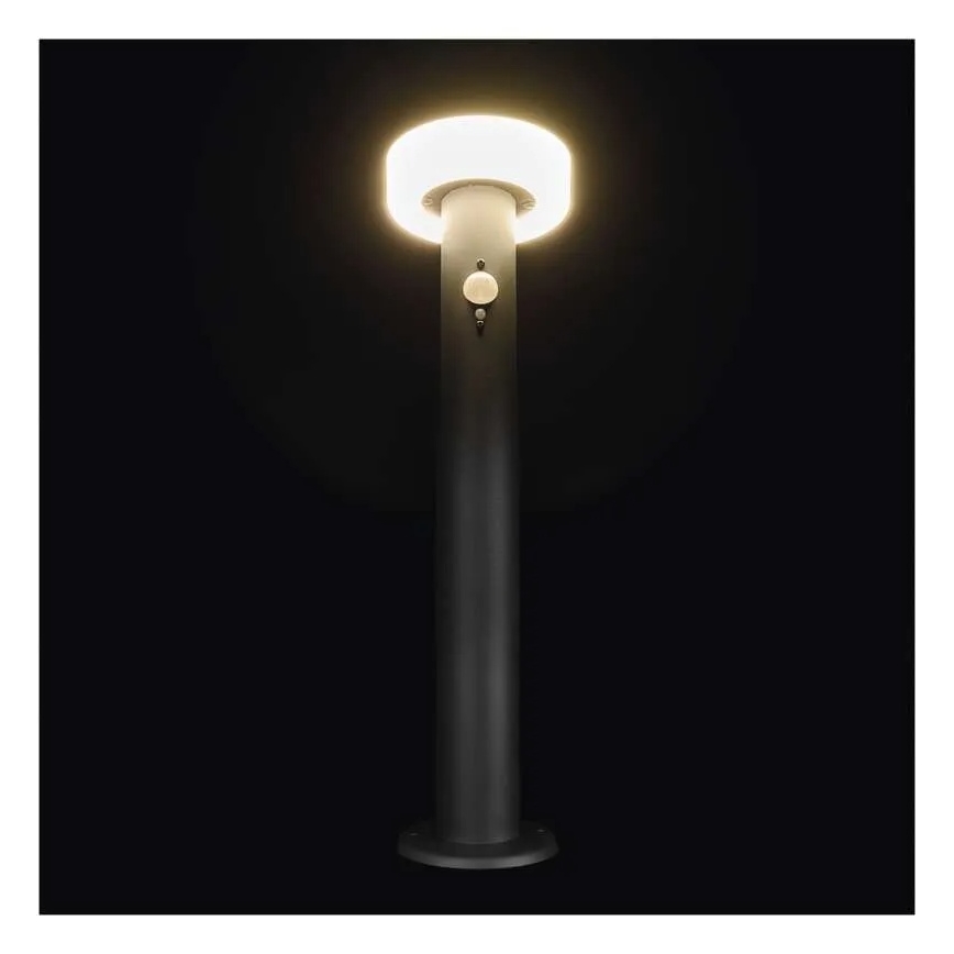 LED соларна лампа със сензор LED/2W/3,7V 1200 mAh IP44 50 см