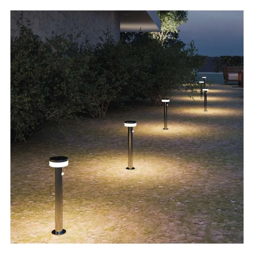 LED соларна лампа със сензор LED/2W/3,7V 1200 mAh IP44 80 см