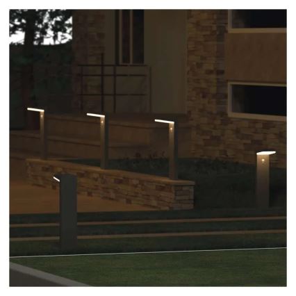 LED соларна лампа със сензор LED/4,4W/3,7V 2200 mAh IP44