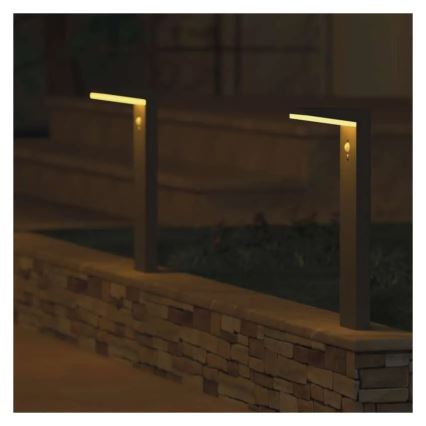 LED соларна лампа със сензор LED/4,4W/3,7V 2200 mAh IP44